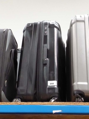 Lot 3253 - Large hard shelled Samsonite suitcase