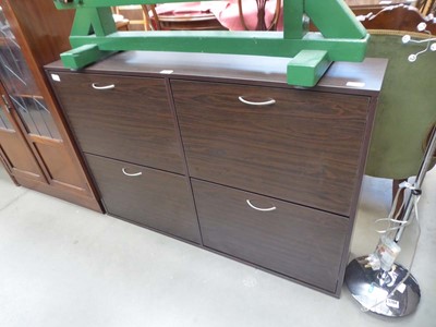 Lot 5263 - 4 drawer shoe rack