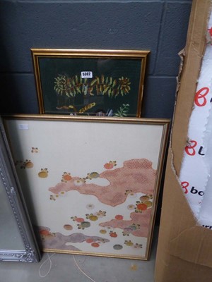 Lot 5302 - A quantity of floral embroideries