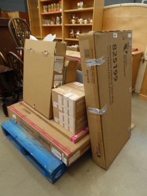 Lot 5285 - Pallet of large qty of boxed furniture parts