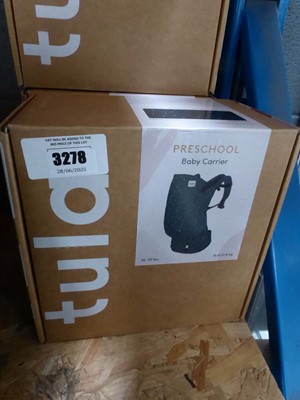 Lot 3278 - 2 Tula pre-school baby carriers