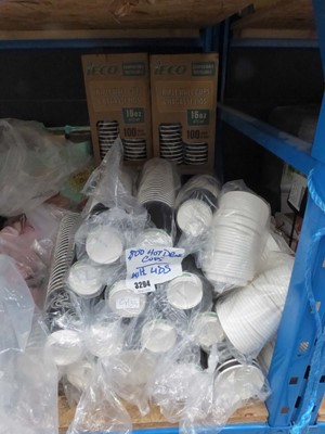Lot 3294 - Approx 800 hot cups