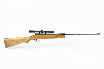 Lot 1502 - .22 NAC break-barrel air rifle, 4x20 scope, no....