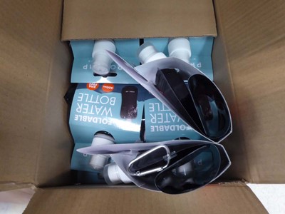 Lot 3307 - Box of foldable water bottles