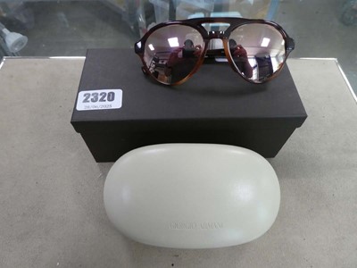 Lot 2320 - Boxed pair of Armani sunglasses