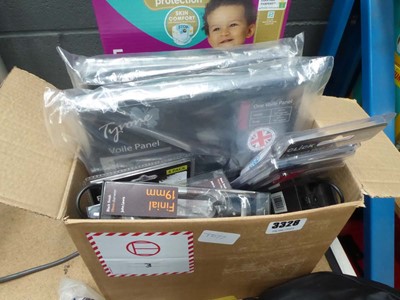 Lot 3328 - Lot containing decorative light switches,...