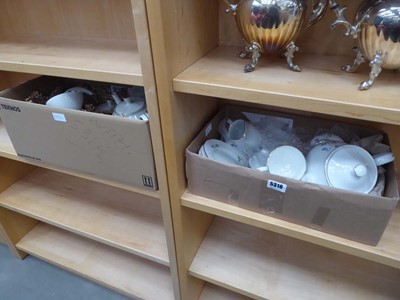 Lot 5316 - Two boxes containing Bavarian and Sadler tea...