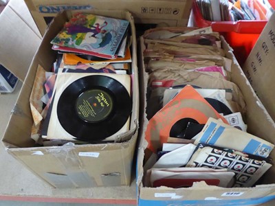 Lot 5410 - 2 boxes containing quantity of vinyl records