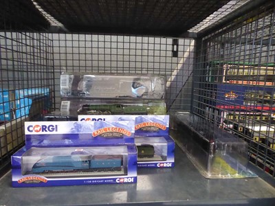 Lot 5500 - Cage of Corgi Rail Legends and other OO gauge...