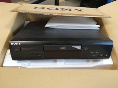 Lot 2415 - Boxed Sony CDP M305 CD player