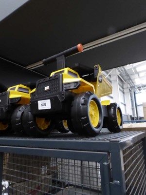 Lot 3375 - Cat ride on truck