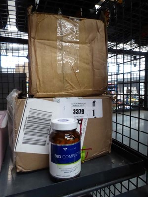 Lot 3379 - Box of bio complete dietary supplements plus...