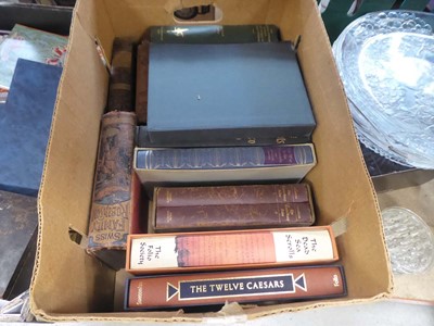 Lot 5444 - Box containing Folio Society and other classic...