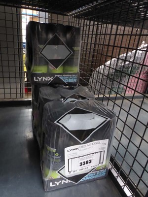 Lot 3383 - 5 packs of 6 Lynx aerosols
