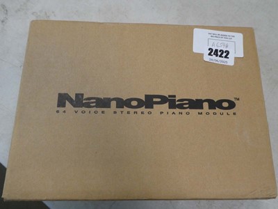 Lot 2422 - Boxed Alesis Nano Piano 64 voice stereo piano...