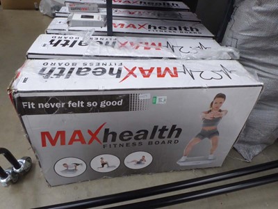 Lot 3387 - Max Health fitness board