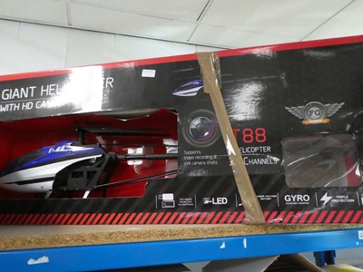 Lot 2424 - Giant gyroscopic remote control helicopter...