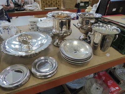 Lot 5446 - Quantity of wine coolers, plus various dishes