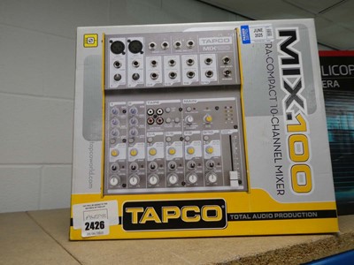 Lot 2426 - Tapco Mix 100 compact 10 channel mixer