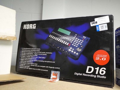 Lot 2428 - Korg D60 digital recording studio
