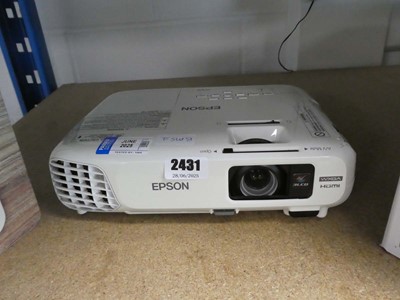 Lot 2431 - Epson EBW18 projector