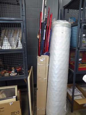 Lot 5509 - Box containing fishing rod parts