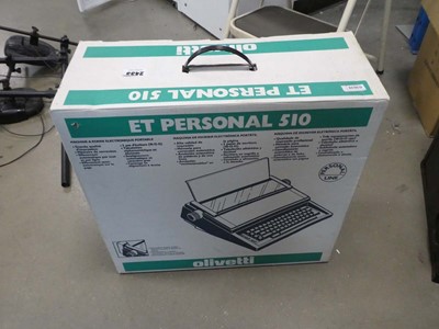 Lot 2433 - Olivetti ET personal 510 portable electronic...