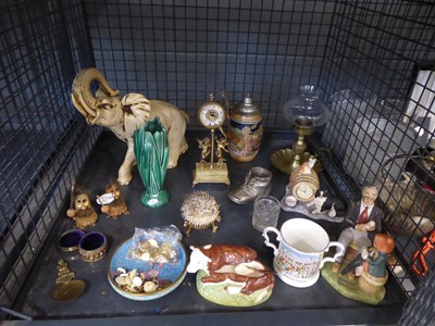 Lot 5521 - Cage containing various buttons and studs,...