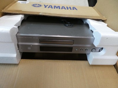 Lot 2439 - Boxed Yamaha CDX497 CD player