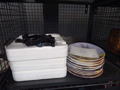 Lot 5531 - Cage containing Wedgwood and other collectors...