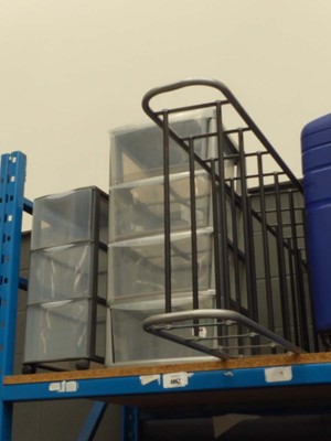 Lot 3774 - 2 stationery storage towers plus large storage...