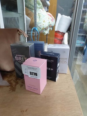 Lot 3776 - 5 fragrances inc. Armani, Burberry Brits etc