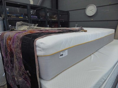 Lot 5468 - Single bed memory foam mattress