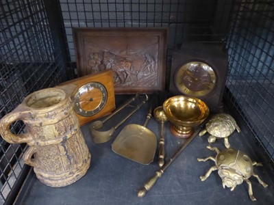 Lot 5541 - Cage containing ladybird and tortoise...