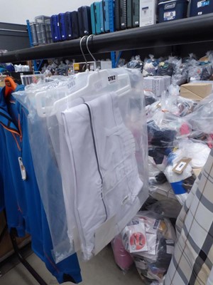 Lot 3792 - Pair of Tattini ladies trousers in white