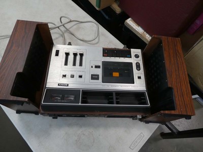 Lot 2446 - Sony stereo cassette recorder TC13 with...