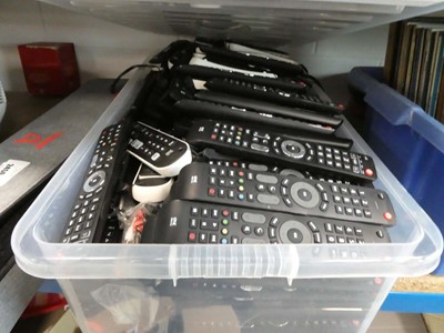 Lot 2451 - Box containing various remote controls