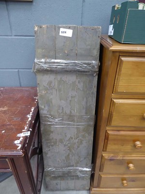 Lot 5374 - Painted military box