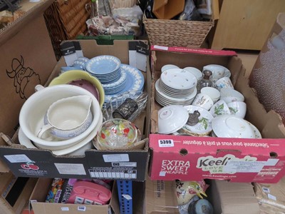 Lot 5399 - 2 boxes containing scent bottle, Wedgwood and...