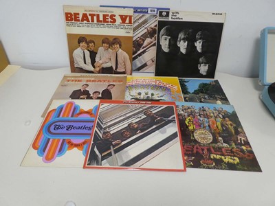Lot Collection of 9 Beatles albums incl. Magical...