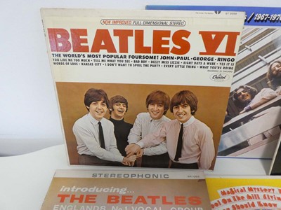 Lot Collection of 9 Beatles albums incl. Magical...