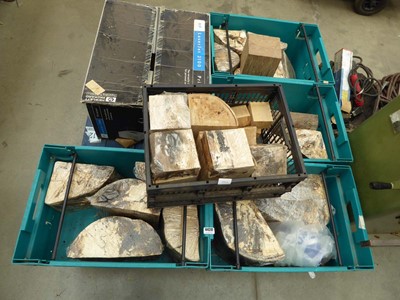 Lot 4426 - Pallet containing quantity of wood turning...
