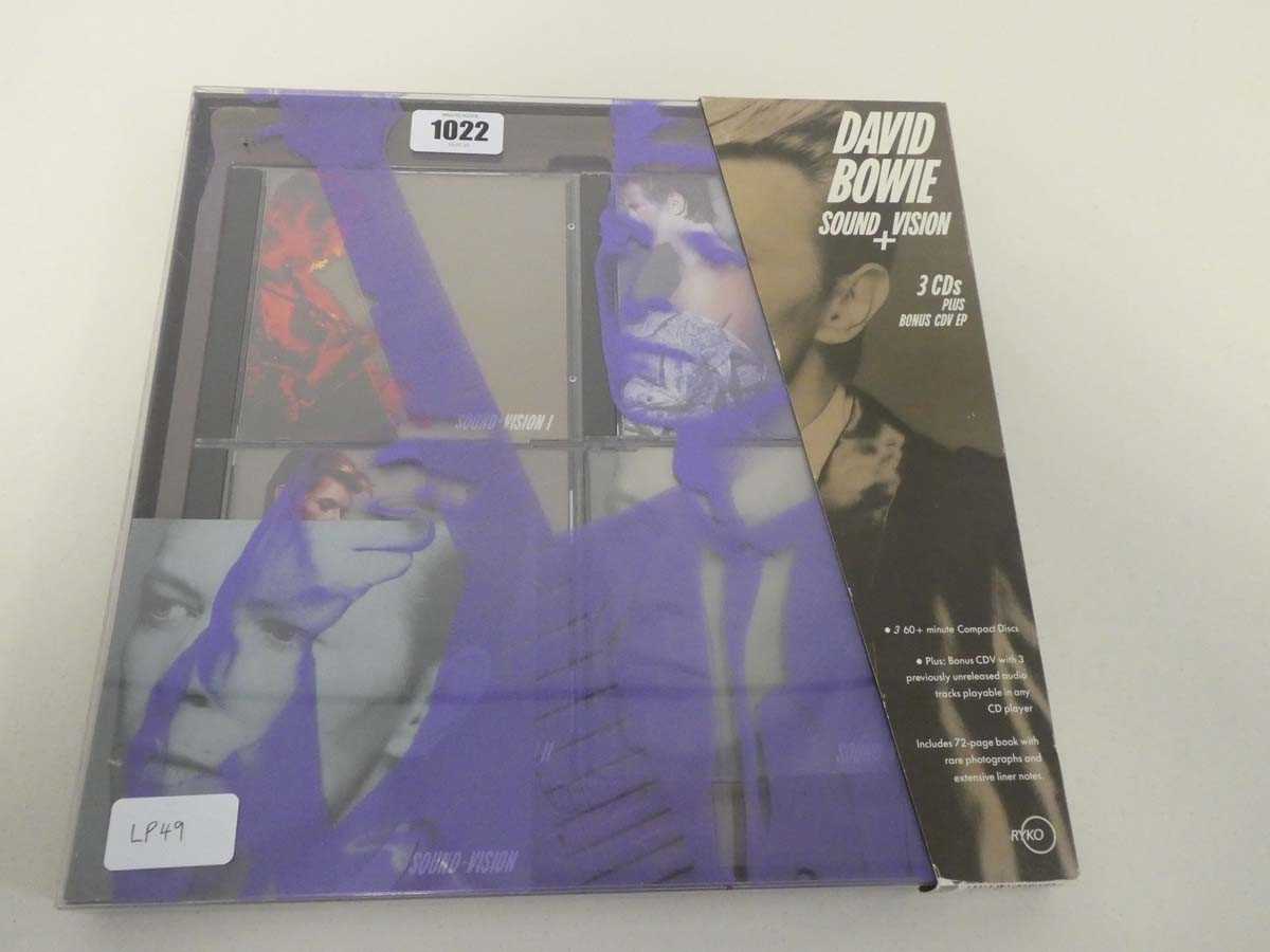 Lot David Bowie Sound & Vision 3 CD plus bonus EP...