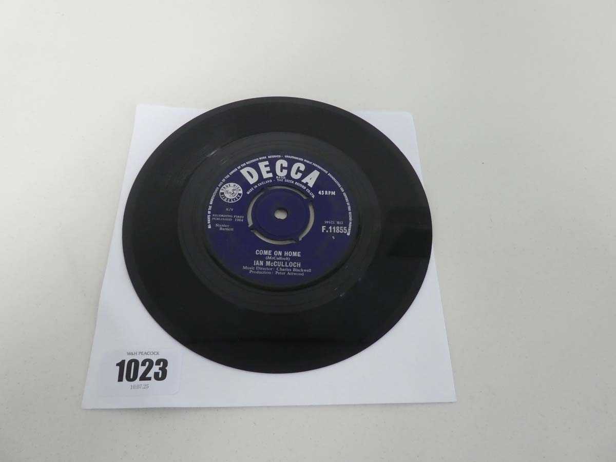 Lot 7" single by Ian McCulloch Come On Home