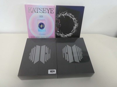 Lot 4 boxed KPop records incl. Katseye and 2 box...