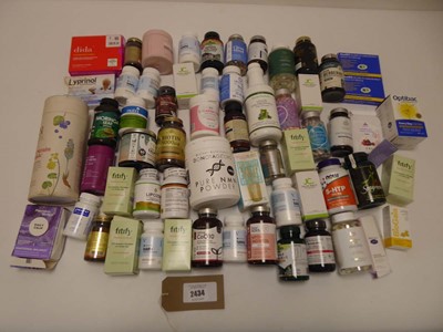 Lot 2434 - Selection of various food and dietary supplements