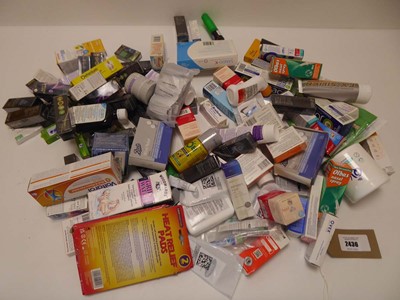 Lot 2436 - Selection of various medicines