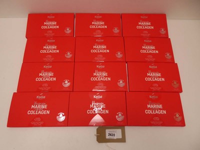 Lot 2439 - Quantity of Hollo Health premium marine liquid...