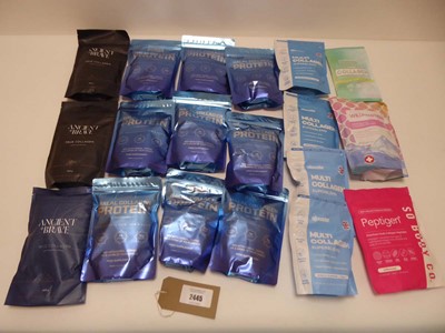 Lot 2445 - Selection of various Collagen powder supplements