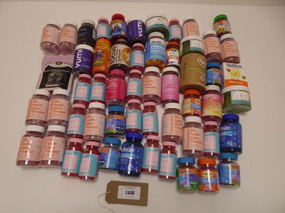 Lot 2446 - Selection of various gummy vitamins